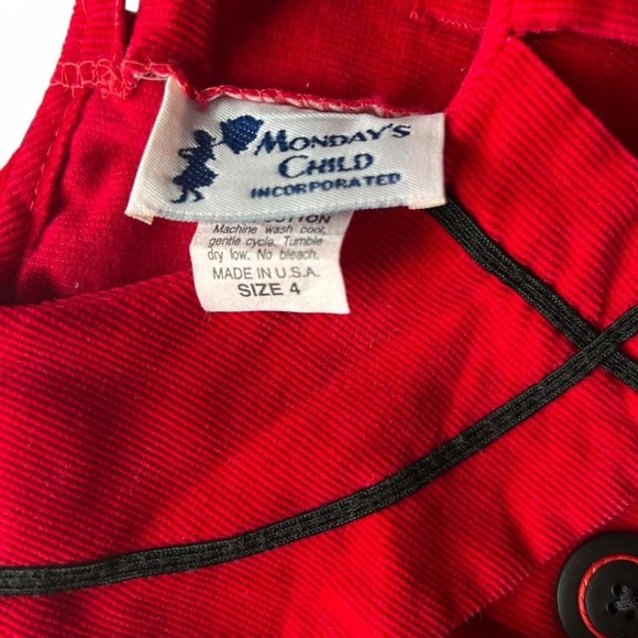 Vintage Mondays Child Dress - Size 4 💫 - Picture 5 of 8